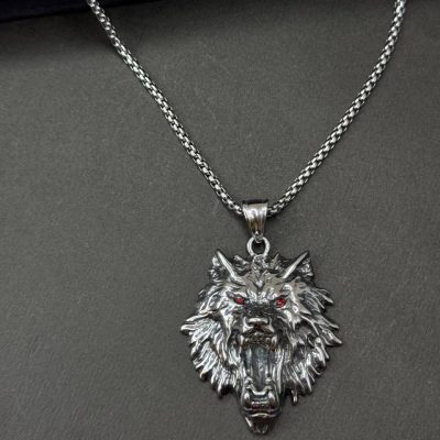 گردنبند گرگ کد 503